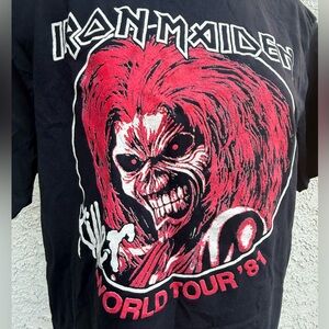 🔹Iron Maiden band T-shirt NWOT